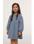 Mango Kids Детска памучна рокля - Pepit.bg