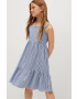 Mango Kids Детска памучна рокля Finja 110-164 cm - Pepit.bg