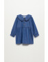 Mango Kids Детска памучна рокля LYDIA - Pepit.bg