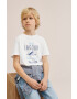 Mango Kids Детска памучна тениска Coast - Pepit.bg