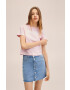 Mango Kids Детска памучна тениска Easy - Pepit.bg
