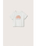 Mango Kids Детска памучна тениска Rainbow - Pepit.bg
