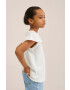 Mango Kids Детска памучна тениска Soft - Pepit.bg