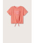Mango Kids Детска памучна тениска Surfy - Pepit.bg