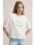 Mango Kids Детска памучна тениска Venice - Pepit.bg