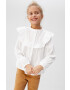 Mango Kids Детска риза Jess 110-164 cm - Pepit.bg
