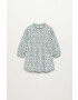 Mango Kids Детска рокля BLUME 80-110 cm - Pepit.bg