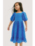Mango Kids Детска рокля Castellb - Pepit.bg