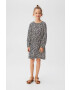 Mango Kids Детска рокля Leopards 110-164 cm - Pepit.bg