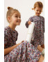 Mango Kids Детска рокля Lisboa 80-110 cm - Pepit.bg