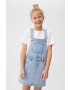 Mango Kids Детска рокля Paulina 110-164 cm - Pepit.bg