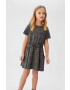Mango Kids Детска рокля Vanesa 110-164 cm - Pepit.bg