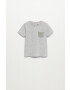 Mango Kids Детска тениска Basic 80-104 cm - Pepit.bg