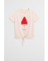 Mango Kids Детска тениска Beach 110-164 cm - Pepit.bg