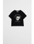 Mango Kids Детска тениска Cruella 80-104 cm - Pepit.bg
