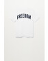 Mango Kids Детска тениска FREEDOMT - Pepit.bg