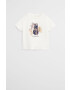 Mango Kids Детска тениска Gato 110-164 cm - Pepit.bg