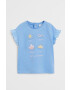 Mango Kids Детска тениска Holiday 80-104 cm - Pepit.bg