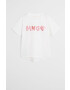 Mango Kids Детска тениска Mnglove 110-164 cm - Pepit.bg