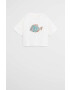Mango Kids Детска тениска Ocean 110-164 cm - Pepit.bg