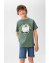 Mango Kids Детска тениска Paradise 110-164 cm - Pepit.bg