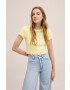 Mango Kids Детска тениска Ribbon - Pepit.bg
