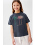Mango Kids Детска тениска Tina 110-164 cm - Pepit.bg