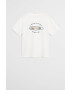 Mango Kids Детска тениска Waves 110-152 cm - Pepit.bg