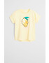 Mango Kids Детска тениска Window 110-164 cm - Pepit.bg