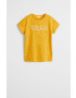 Mango Kids Детска тениска Yeah 110-164 cm - Pepit.bg
