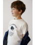 Mango Kids Детска тениска YELLOW - Pepit.bg