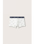 Mango Kids Детски боксерки Ballsb (3 чифта) в бяло - Pepit.bg
