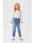Mango Kids Детски дънки Baggy 110-164 cm - Pepit.bg