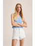 Mango Kids Детски дънков къс панталон Helen01 - Pepit.bg