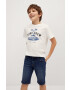 Mango Kids Детски дънков къс панталон John 110-164 cm - Pepit.bg