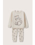 Mango Kids Детски комплект в бежово - Pepit.bg