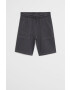 Mango Kids Детски къси панталони Slub 110-164 cm - Pepit.bg