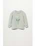 Mango Kids Детски памучен суичър PATTI - Pepit.bg