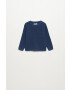 Mango Kids Детски пуловер Goodfyb от лека материя - Pepit.bg
