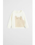 Mango Kids Детски пуловер Miaw 80-104 cm - Pepit.bg