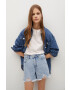 Mango Kids Дънкови Къс панталон Helenc - Pepit.bg