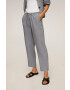 Mango Панталони Linen - Pepit.bg