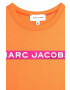 Marc Jacobs Детска памучна тениска в оранжево - Pepit.bg