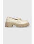 Marc O'Polo Кожени мокасини в бежово с платформа 301 13513202 101 LL2M3055 - Pepit.bg