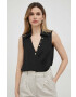 Marciano Guess Блуза в черно с апликация - Pepit.bg