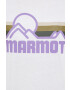 Marmot Памучна тениска в бяло - Pepit.bg