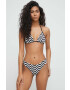 Max Mara Beachwear Горнище на бански в черно с леко подплатена чашка - Pepit.bg