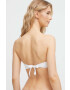 Max Mara Beachwear Горнище на бански в бяло с подплатени чашки - Pepit.bg