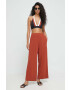 Max Mara Beachwear Плажен панталон в червено - Pepit.bg
