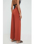 Max Mara Beachwear Плажен панталон в червено - Pepit.bg